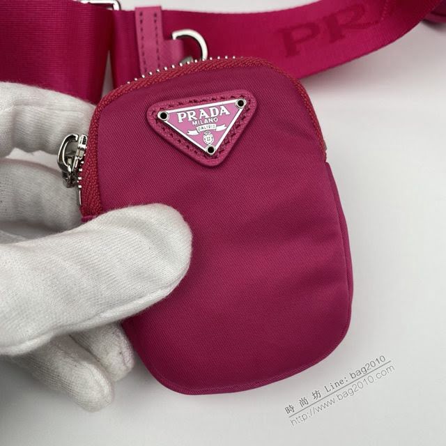 prada女包 普拉達2020新款nylon Hobo手拎包 時尚百搭 prada腋下包 1BH204 Prada單肩斜挎包  pyd2387